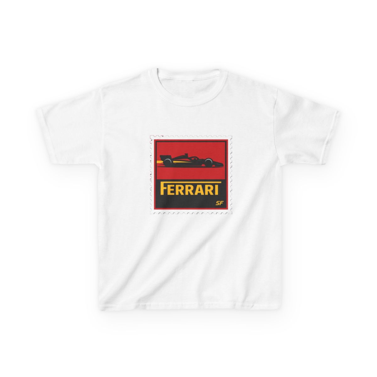 Scuderia Ferrari F1 racing team stamp - F1 Kids T-Shirt