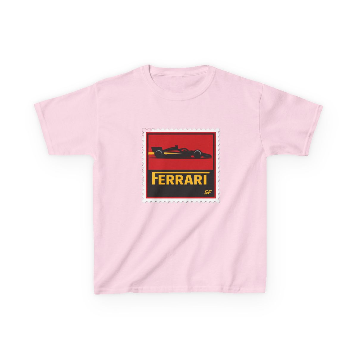 Scuderia Ferrari F1 racing team stamp - F1 Kids T-Shirt - alternate angle 3, merchandise