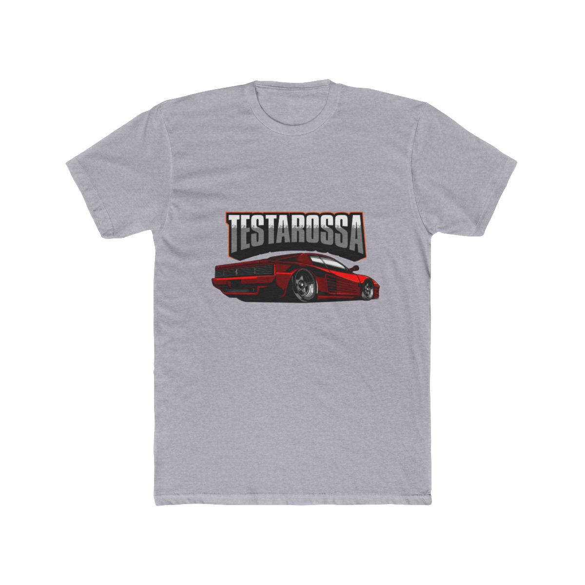 Ferrari Testarosa Red T Shirt | Scuderia Ferrari - alternate angle 3, merchandise